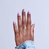 KISS GLAM, Press On Nails, Nail glue included, ‘One n Only’, Pink, Short Size, Round Shape, Includes 32 Nails, 2g Glue, 1 Manicure Stick, 1 Mini File