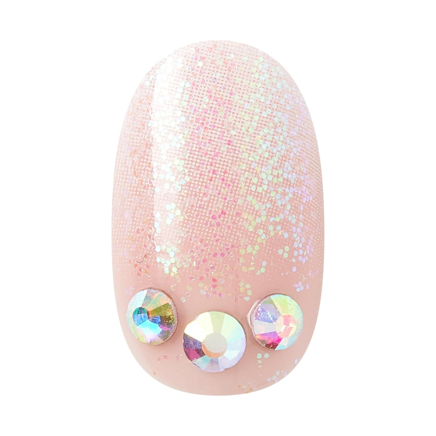 imageKISS imPRESS No Glue Mani Press On Nails Design Even Better Pink Short Size Oval Shape Includes 30 Nails Prep Pad Instructions Sheet 1 Manicure Stick 1 Mini File