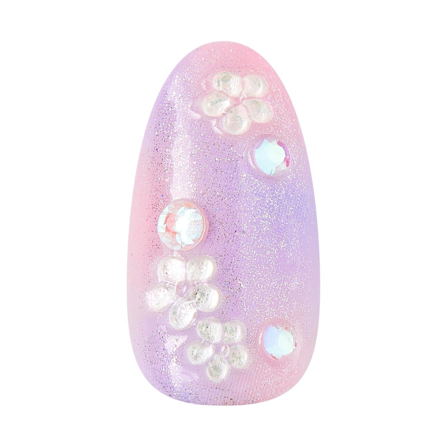 imageKISS imPRESS No Glue Mani Press On Nails Design Pick Me First Multicolor Medium Size Oval Shape Includes 30 Nails Prep Pad Instructions Sheet 1 Manicure Stick 1 Mini File