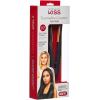 KISS Tourmaline Ceramic Flat Iron Hair Straightener & Styling Tool, 1/2″ Plates, Frizz-Free Styling, Rounded Edge for Curls, 30-Second Heat Up, Up to 450°F, Black(Black)