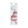 KISS imPRESS No Glue Mani Press On Nails, ColorFX, ‘Boundless’, Pink, Short Size, Oval Shape, Includes 30 Nails, Prep Pad, Instructions Sheet, 1 Manicure Stick, 1 Mini File