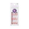 KISS imPRESS No Glue Mani Press On Nails, Design, ‘Even Better’, Pink, Short Size, Oval Shape, Includes 30 Nails, Prep Pad, Instructions Sheet, 1 Manicure Stick, 1 Mini File