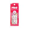 KISS imPRESS No Glue Mani Press On Nails, Mini, ‘Berry Best’, Multicolor, Kids Size, Squoval Shape, Includes 20 Nails, 1 Mini File