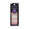 KISS imPRESS No Glue Mani Press On Nails, Design, ‘Couture-geous’, Pink, Medium Size, Almond Shape, Includes 30 Nails, Prep Pad, Instructions Sheet, 1 Manicure Stick, 1 Mini File
