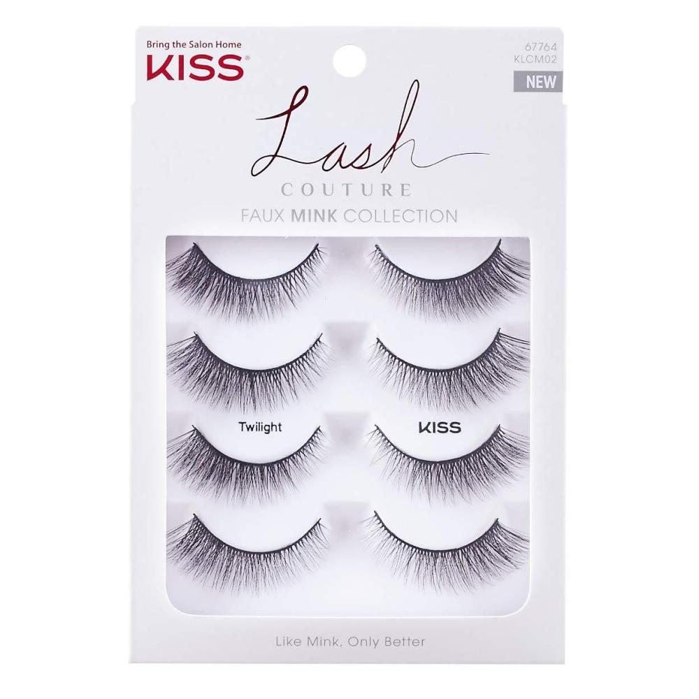 imageKiss Lash Couture Faux Mink Twilight Multipack 4 Count
