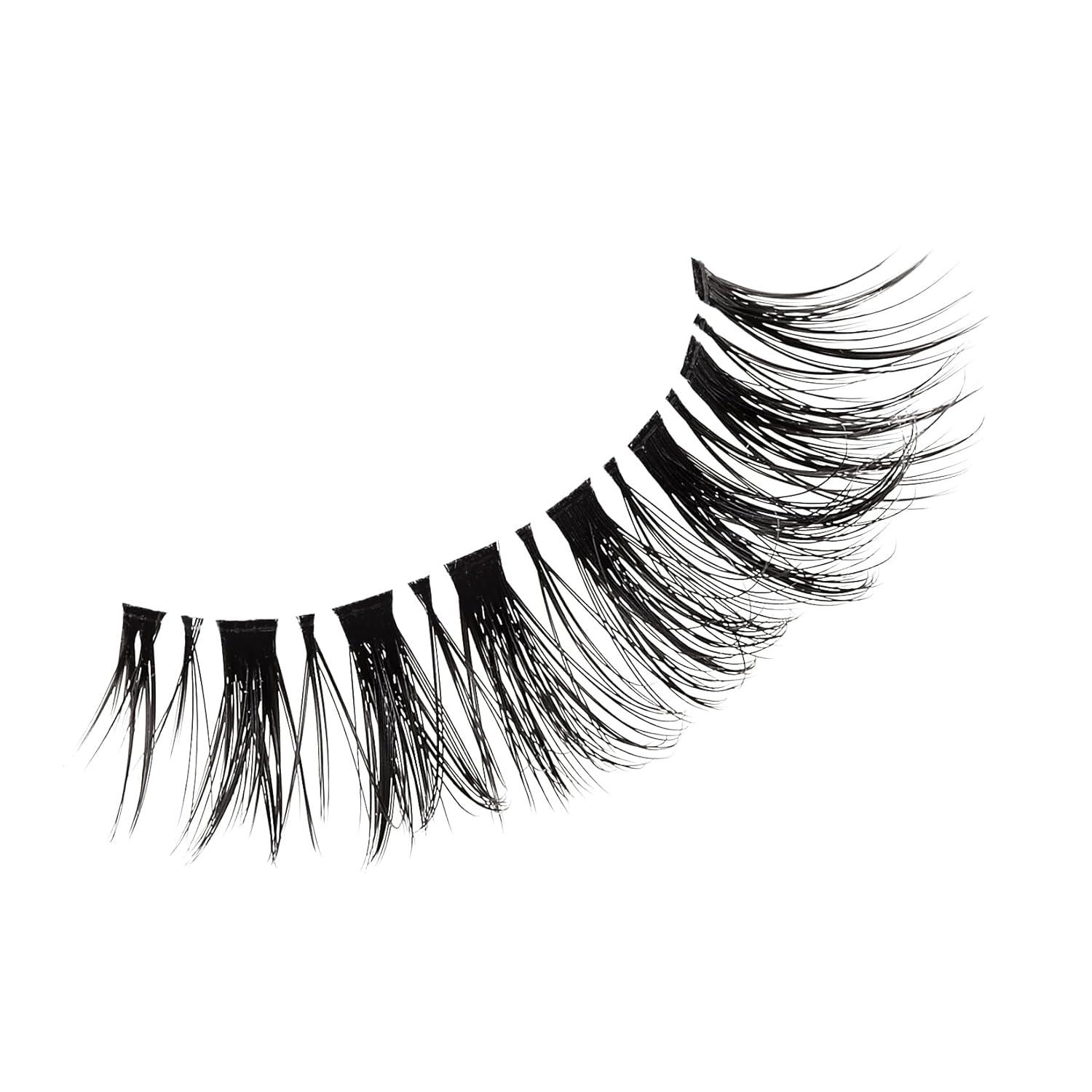 imageKISS Lash Couture Faux Mink False Eyelashes Multipack Celebrity Favorite Wispy Effect Volume amp Curl Lash Extensions Look Crisscross Pattern Reusable Cruelty Free Contact Lens Friendly 4PairMink Variety