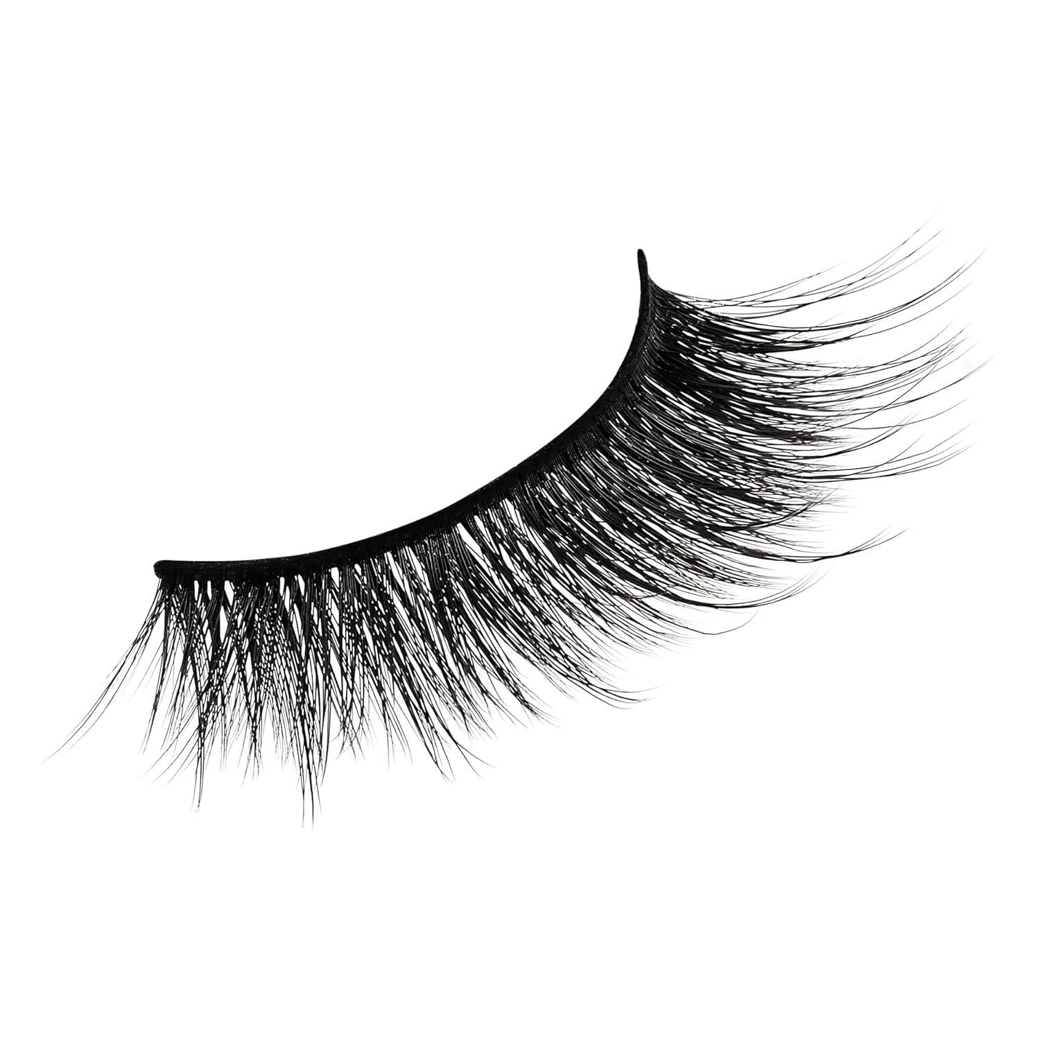 imageKISS Lash Couture Faux Mink False Eyelashes Multipack Celebrity Favorite Wispy Effect Volume amp Curl Lash Extensions Look Crisscross Pattern Reusable Cruelty Free Contact Lens Friendly 4PairMink Variety
