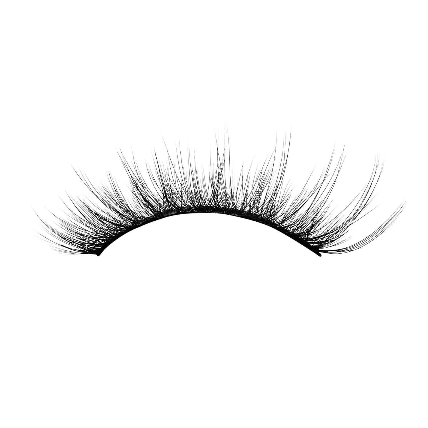 imageKISS Lash Couture Faux Mink False Eyelashes Multipack Celebrity Favorite Wispy Effect Volume amp Curl Lash Extensions Look Crisscross Pattern Reusable Cruelty Free Contact Lens Friendly 4PairMink Variety