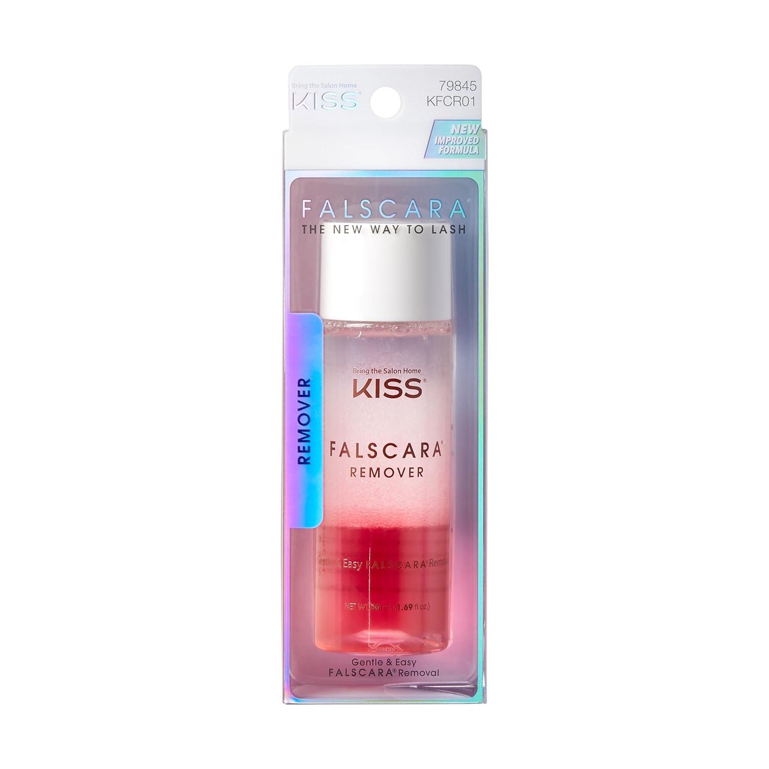 imageKISS Looks So Natural Trio Lash Medium Combo Pack with 30 Short amp Medium Lengths Falscara Remover for Lash Adhesive amp False Eyelash Wisps Includes 1 Bottle of Lash Remover Net Wt 50 ml