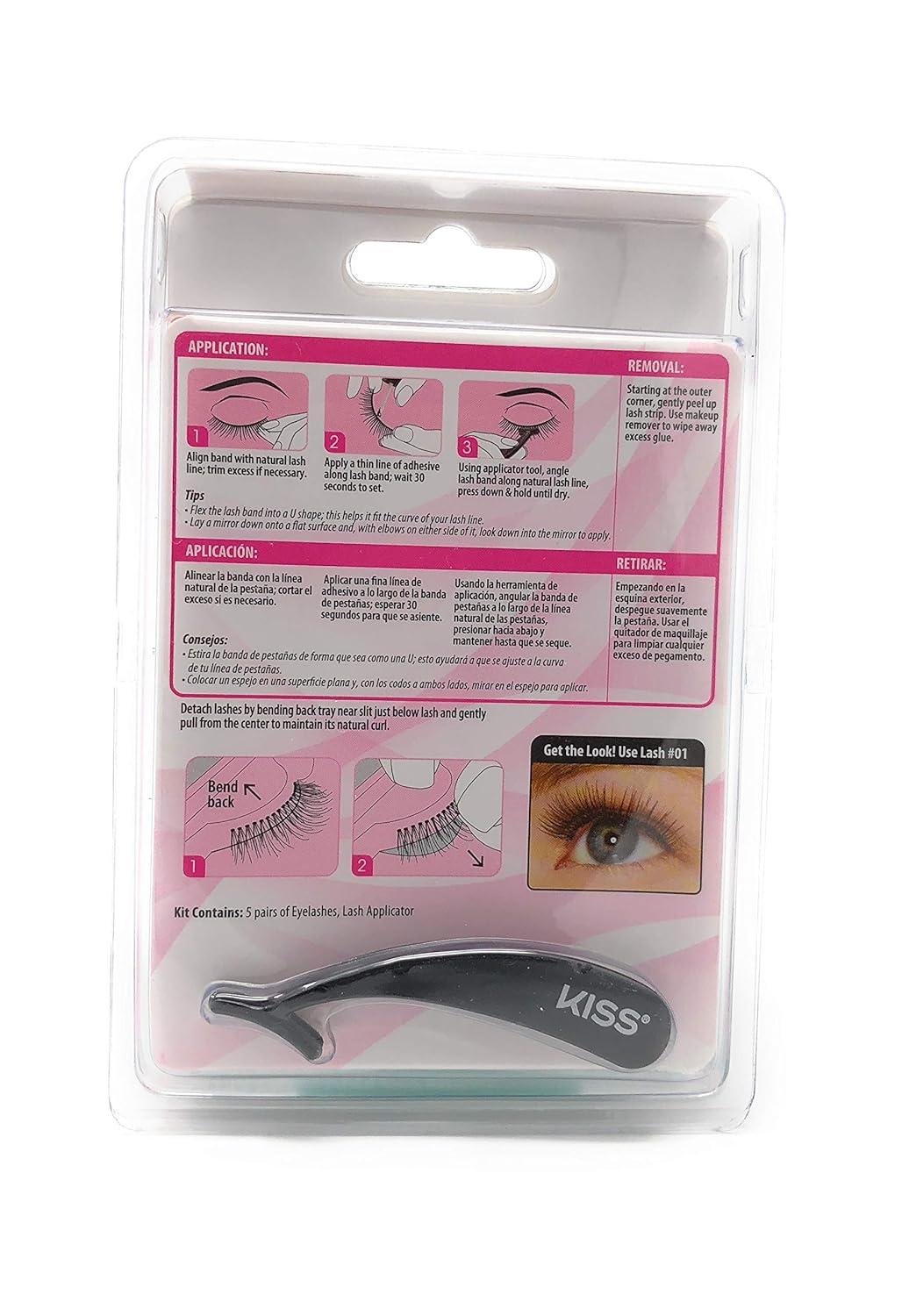 imageKiss So Wispy 01 5 Pairs Pack of 2