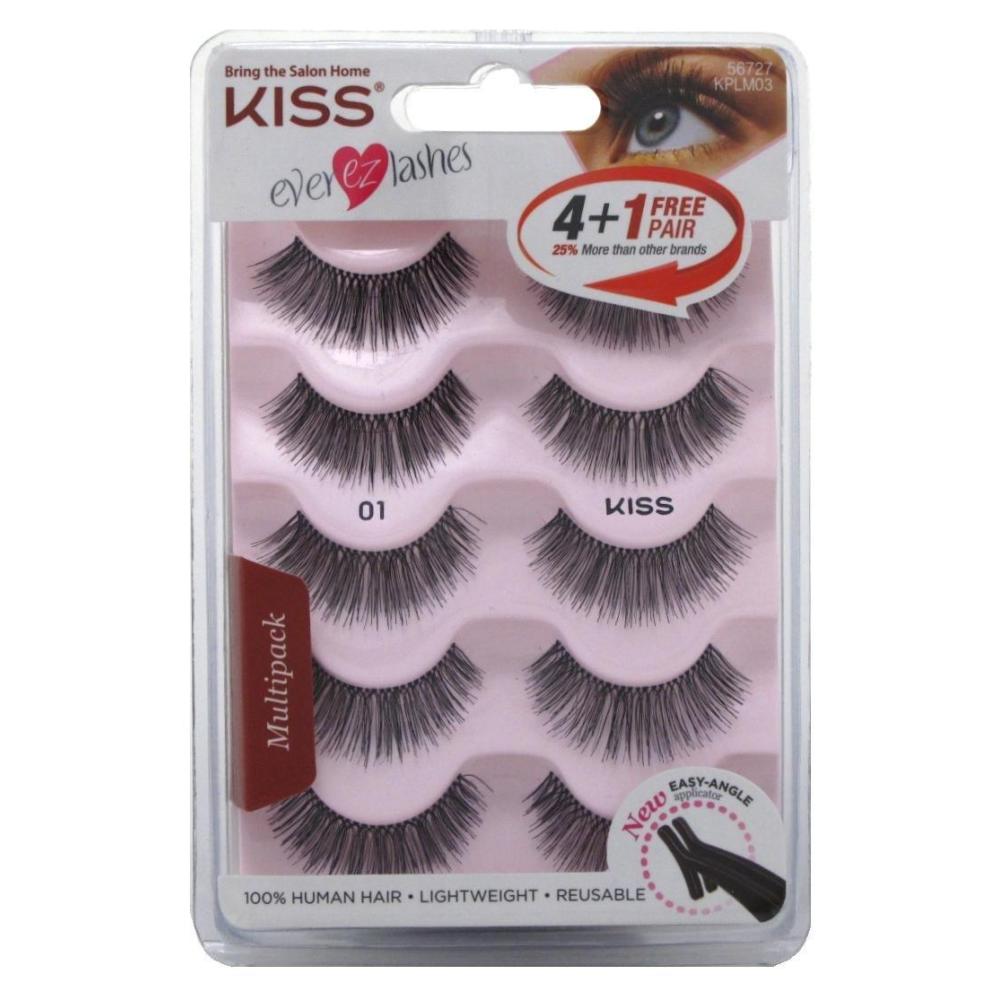 imageKiss Ever Ez 01 Lashes 4 1 Pairs 6 Pack