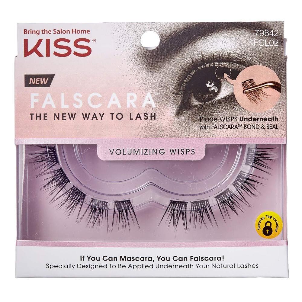 imageKiss Falscara Eyelash Wisps Volumizing Pack of 2Black