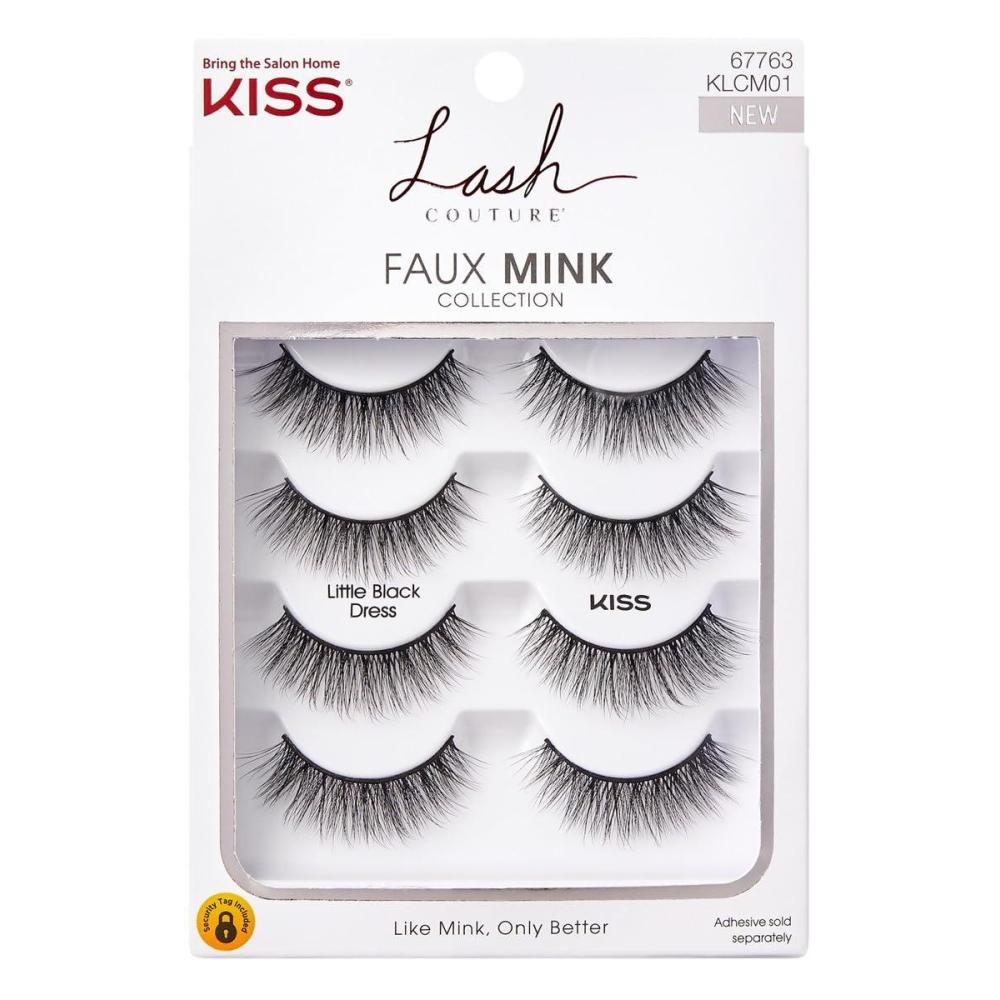 imageKiss Lash Couture Faux Mink Little Black Dress MultiPack Pack of 6