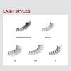 KISS Lash Couture Faux Mink False Eyelashes Multipack, Celebrity Favorite Wispy Effect, Volume & Curl, Lash Extensions Look, Crisscross Pattern, Reusable, Cruelty Free, Contact Lens Friendly, 4-Pair(Mink Variety)
