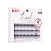 KISS Lash Couture Faux Mink Venus Lash Extensions, 60 Clusters + KISS Falscara Rosewater Lash Remover, Net Wt. 50 ml