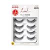 KISS Lash Couture Jubilee’ 4-Pack 10 mm & Looks So Natural Shy’ 5-Pack 12 mm False Eyelashes