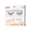 KISS My Lash But Bolder 3D Volume False Eyelashes – Slim Thicc, Black, Comfortable, Voluminous, Natural-Looking, Faux Mink, Vegan, Fuller, 3D Lashes, Superfine, Knotless, Fluffy & Soft | 1 Pair(Blessed)