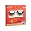 KISS My Lash But Bolder 3D Volume False Eyelashes – Slim Thicc, Black, Comfortable, Voluminous, Natural-Looking, Faux Mink, Vegan, Fuller, 3D Lashes, Superfine, Knotless, Fluffy & Soft | 1 Pair(Slim Thicc)
