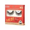KISS My Lash But Bolder 3D Volume False Eyelashes – Slim Thicc, Black, Comfortable, Voluminous, Natural-Looking, Faux Mink, Vegan, Fuller, 3D Lashes, Superfine, Knotless, Fluffy & Soft | 1 Pair(Slim Thicc)