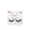 KISS Lash Couture Faux Mink False Eyelashes 1-Pack, Knot-Free Lash Band, Reusable, Contact Lens Friendly, Easy To Apply, Ultrafine, Tapered, Synthetic Fake Lashes, Style Midnight, 1 Pair