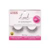 KISS Lash Couture LuXtensions Collection False Eyelashes, Flat Lash Technology, Super Slim Lash Band, Real Lash Extension Fibers, Reusable, Style ‘Black Swan’, 12mm, 1 Pair Strip Lashes(1 Count (Pack of 1))