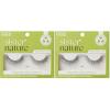 KISS Lash Couture Rebel Collection, False Eyelashes, ‘Volume Up’, 12 mm, Includes 1 Pair Of Lash, Contact Lens Friendly, Easy to Apply, Reusable Strip Lashes (Pack of 2)(1 pair (Pack of 2))