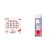 KISS Looks So Natural Trio Lash Medium Combo Pack with 30 Short & Medium Lengths, Falscara Remover for Lash Adhesive & False Eyelash Wisps, Includes 1 Bottle of Lash Remover, Net Wt. 50 ml