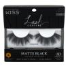 Kiss Lash Couture Matte Black Faux Mink 3D Matte Silk (Pack of 6)