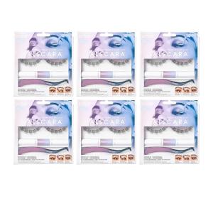 Kiss Falscara Eyelash Starter Kit Lengthening (Pack of 6)