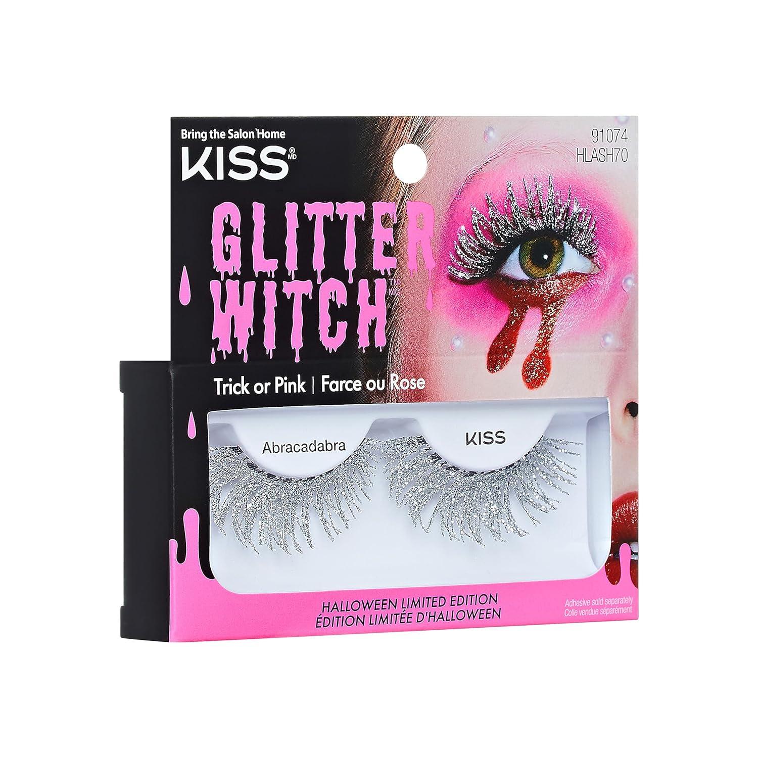 imageKISS Halloween Limited Edition Pink Zombie False Eyelashes 1 Pair PinkfectiousAbracadabra