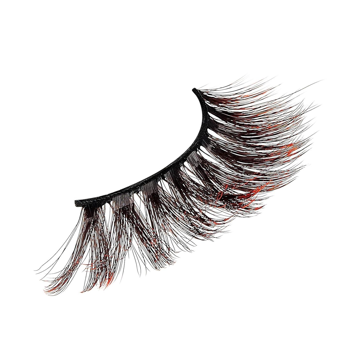 imageKISS Halloween Limited Edition Pink Zombie False Eyelashes 1 Pair PinkfectiousPink Blood
