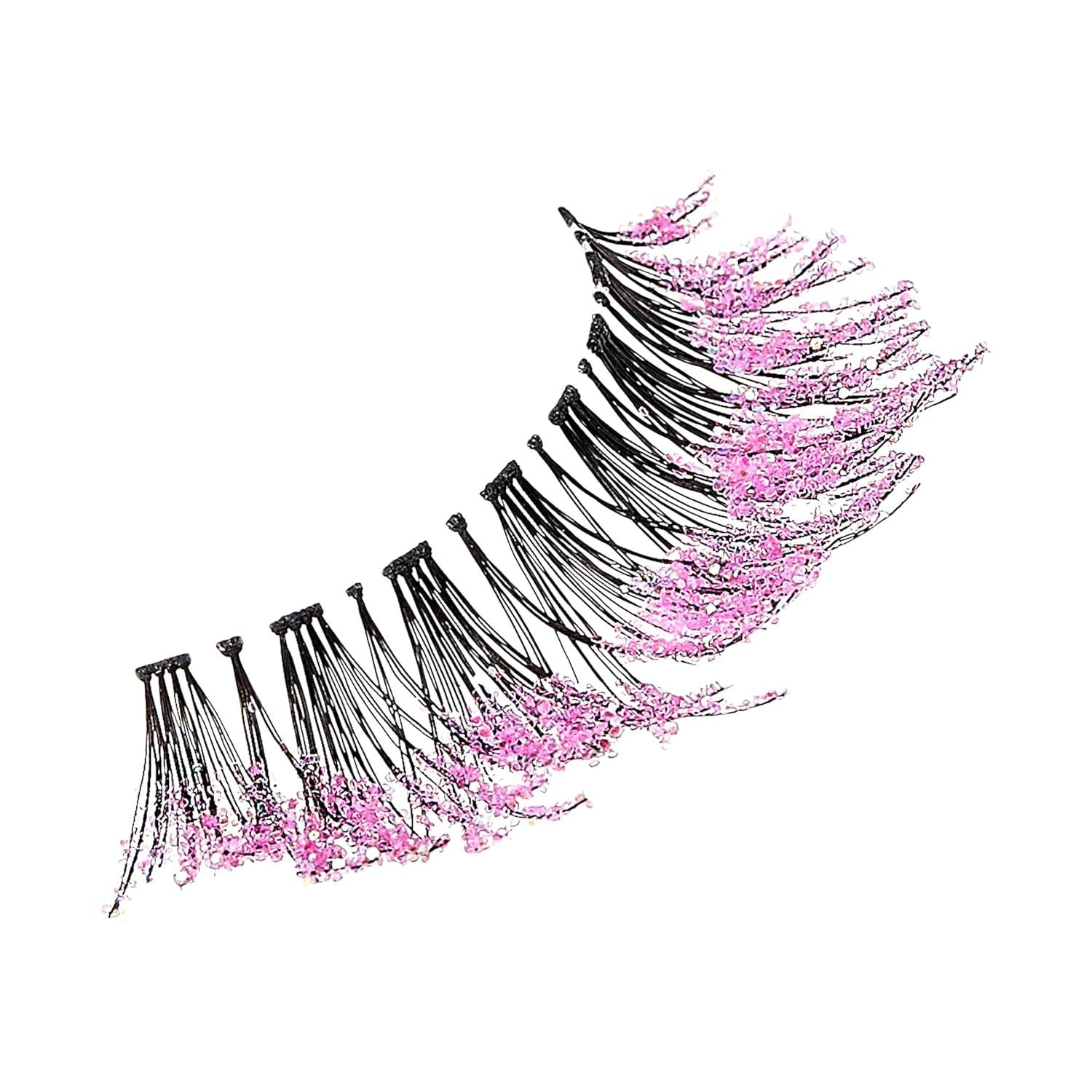 imageKISS Halloween Limited Edition Pink Zombie False Eyelashes 1 Pair PinkfectiousPinkfectious