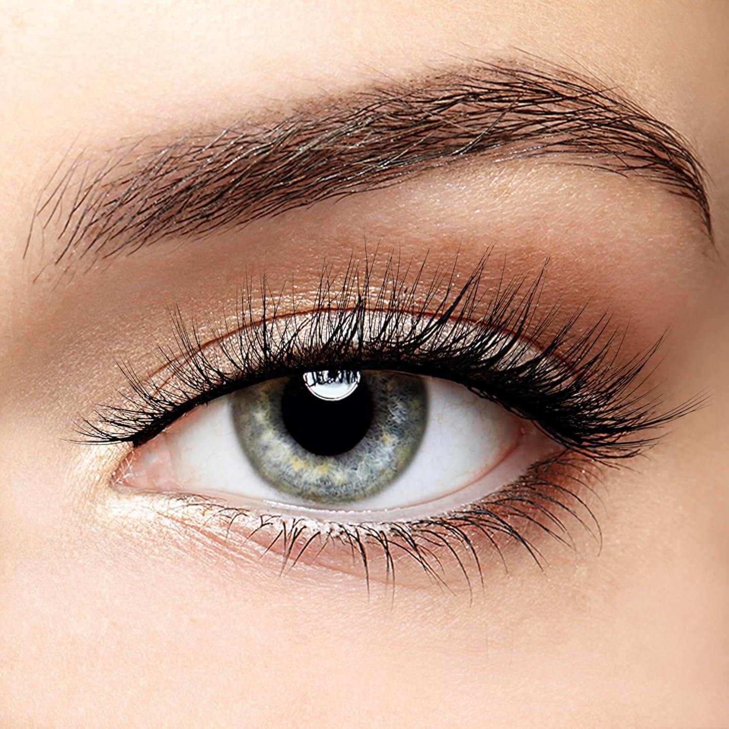 imageKISS Lash Couture Faux Mink Collection False Eyelashes Little Black Dress 10mm Easy to Apply Reusable Vegan amp Cruelty free No Damage To Natural Lashes 1 Pair Strip LashesBlack