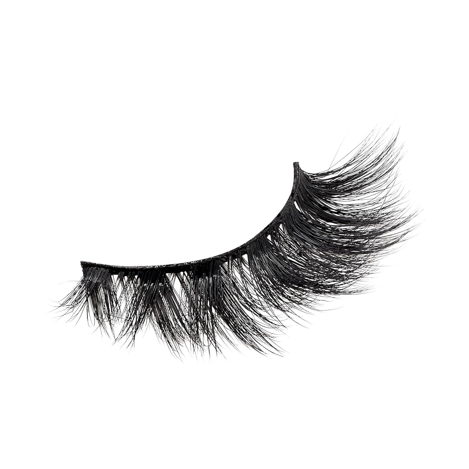 imageKISS Lash Couture Masterpiece False Eyelashes Cruise 12 mm Contact Lens Friendly Easy to Apply HandWoven Faux Mink Reusable Strip Lashes Includes 1 Pair of Lashes Pack of 2
