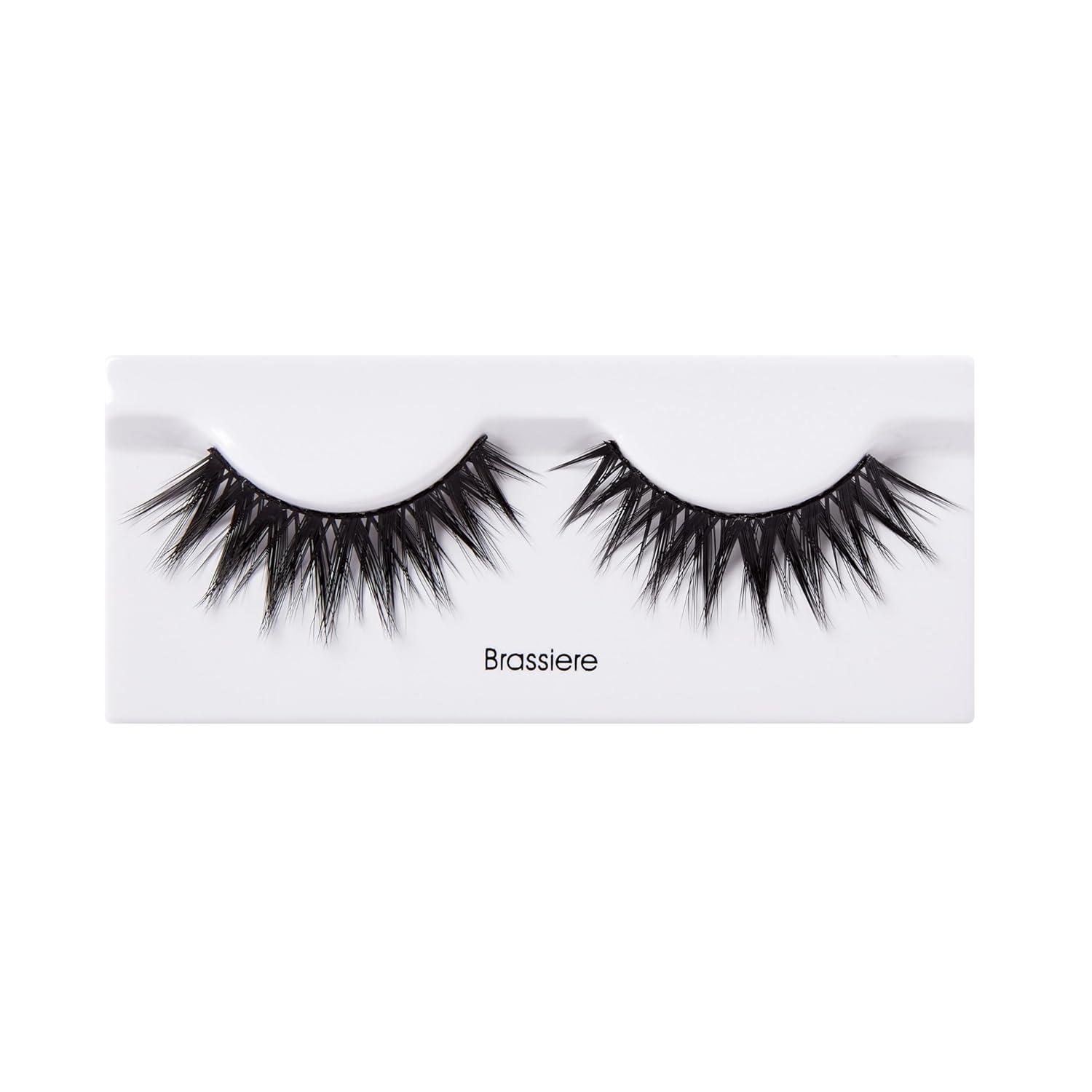 imageKISS Lash Couture Triple Push Up Collection 3D Volume False Eyelashes with Triple Design Technology MultiAngles amp Lengths CrueltyFree Contact Lens Friendly and Reusable Style Brassiere 1 Pair