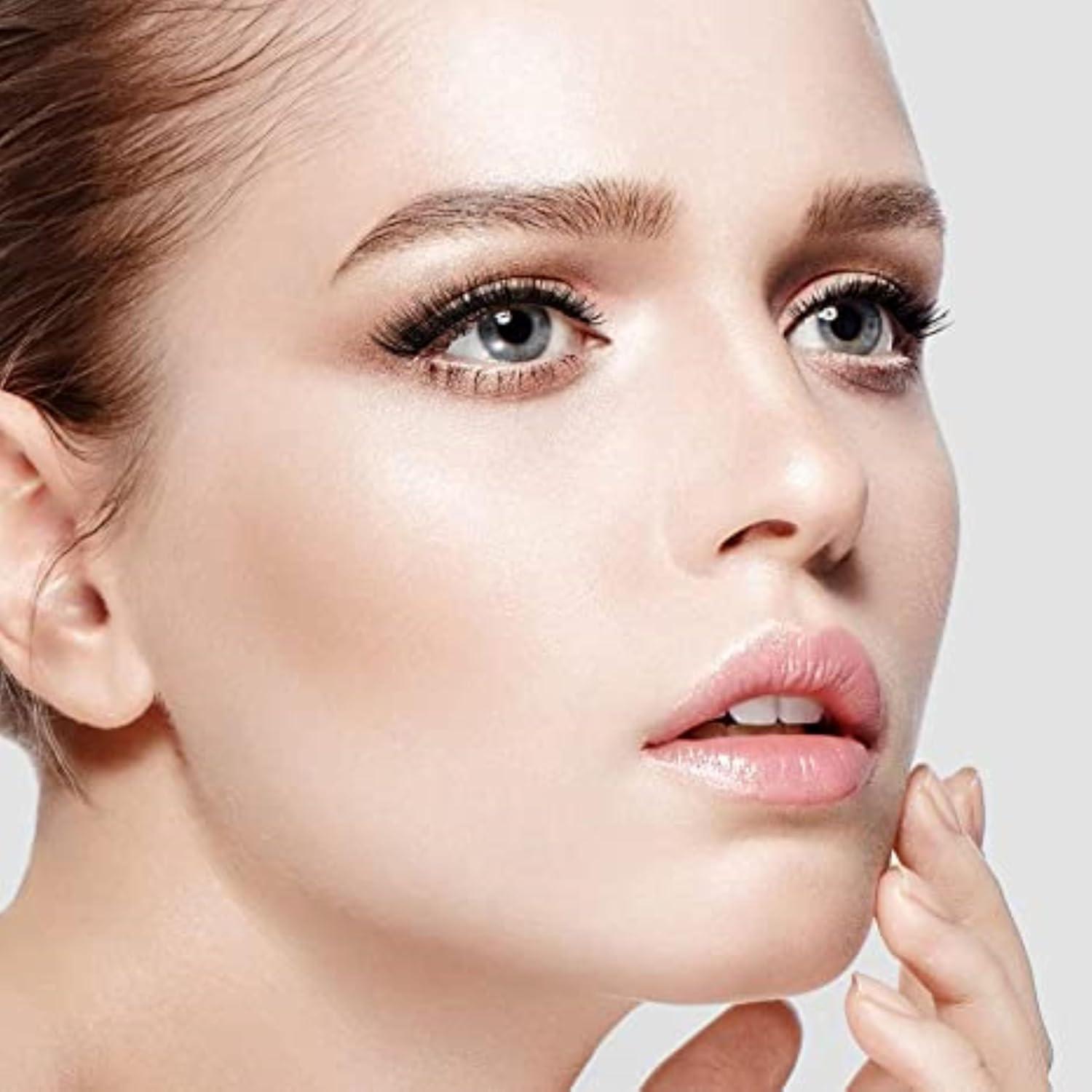 imageKISS Looks So Natural False Eyelashes 12 mm 5 Pairs Duo Strip Eyelash Adhesive Dark Tone 025 oz