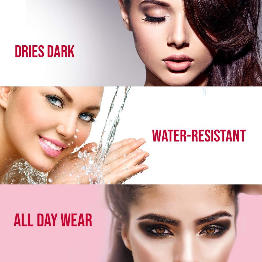 imageKISS Looks So Natural False Eyelashes 12 mm 5 Pairs Duo Strip Eyelash Adhesive Dark Tone 025 oz