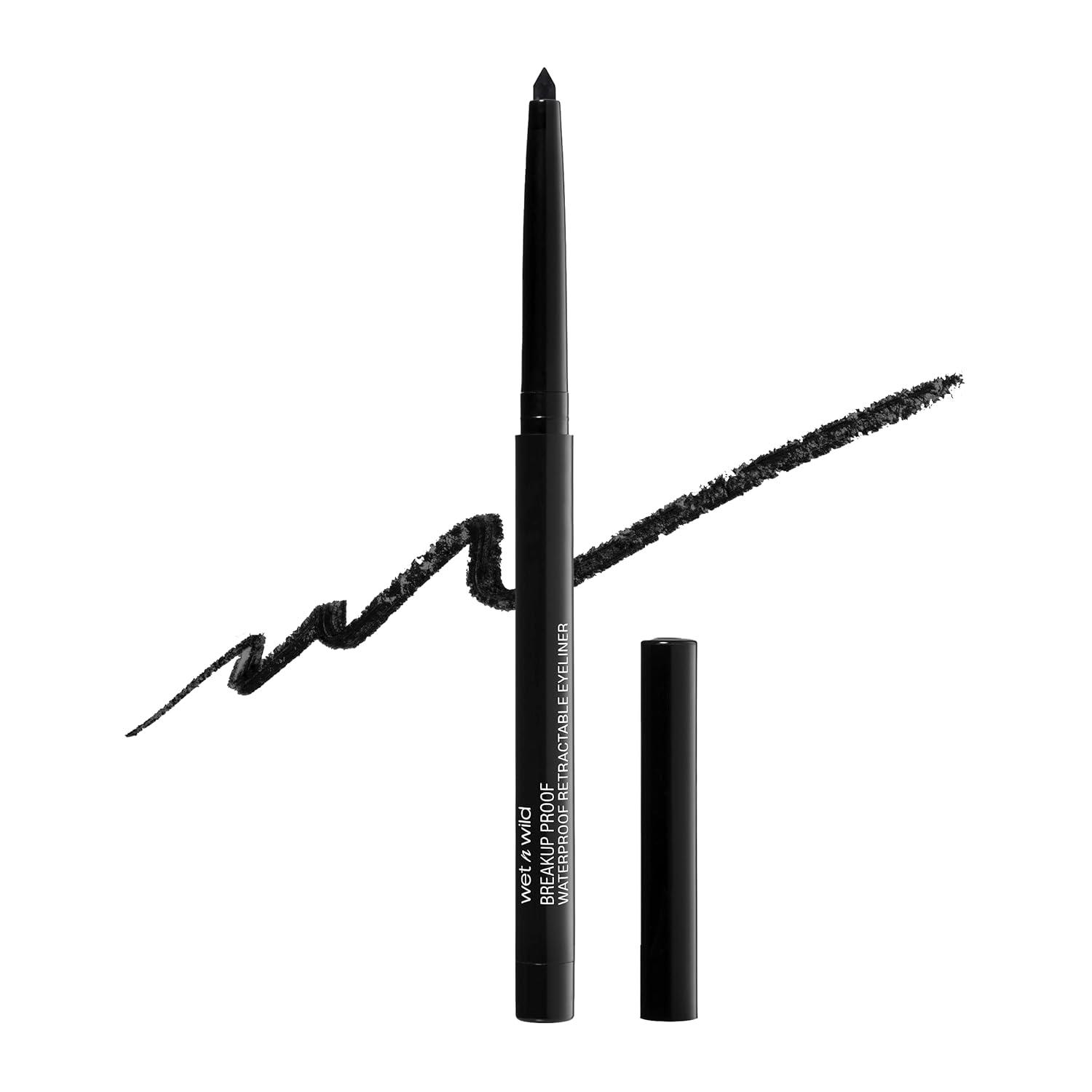 imageKISS Looks So Natural False Eyelashes Shy 12mm 5 Pairs wet n wild Breakup Proof Eyeliner Waterproof Blackest Black