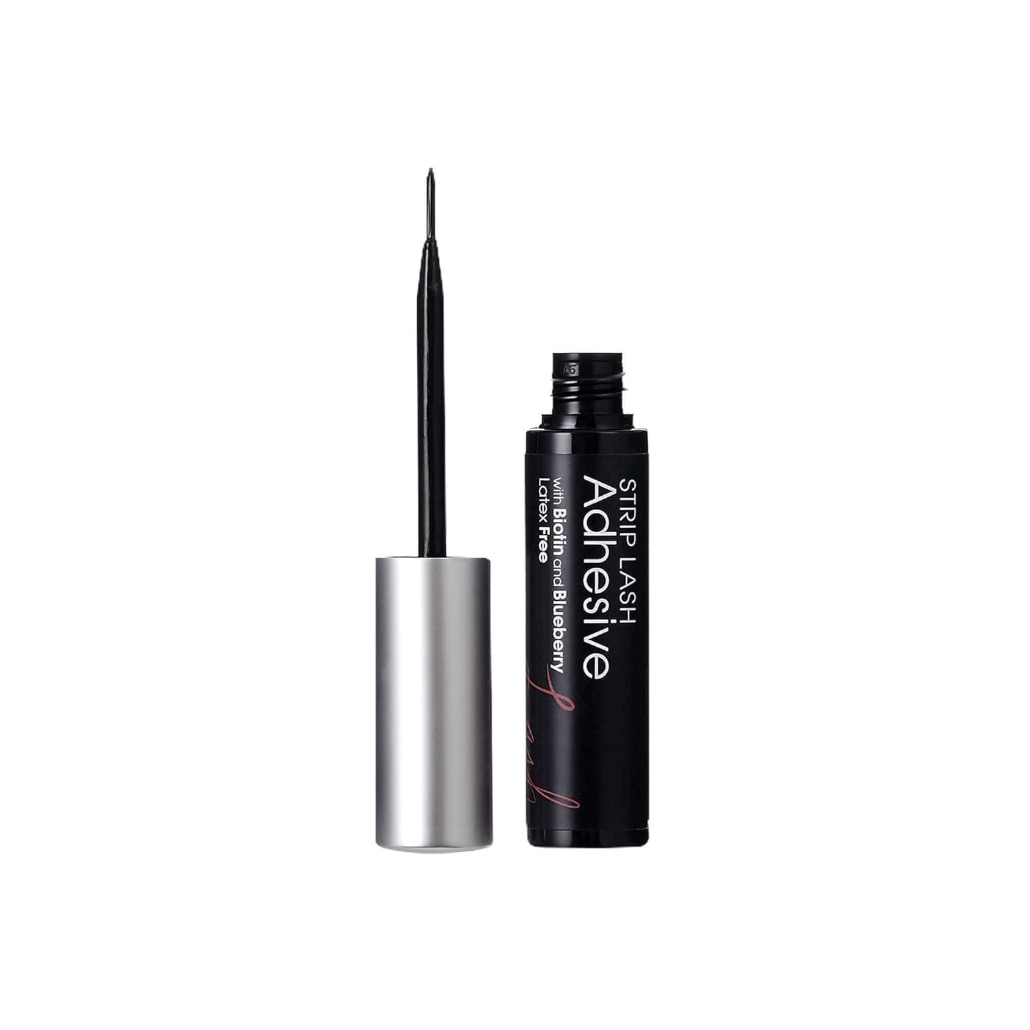 imageKISS Looks So Natural False Eyelashes Shy 12mm 5 Pairs Lash Couture Lash Glue Black Adhesive Strip Lashes