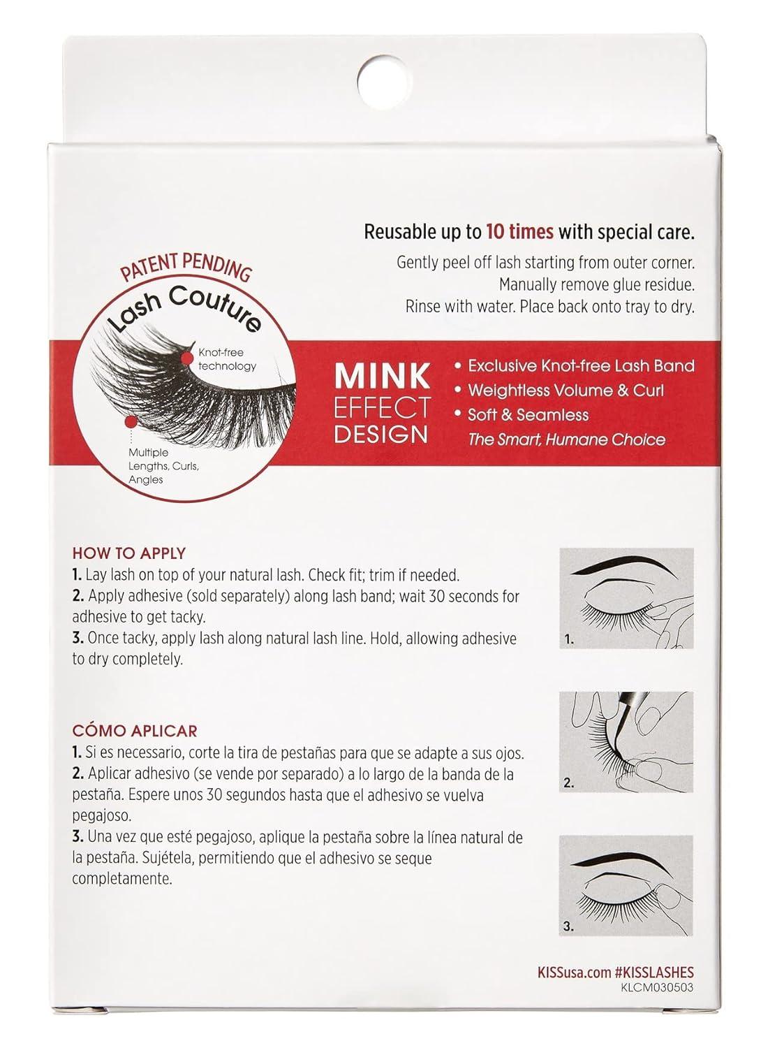 imageKiss Lash Couture Faux Mink Jubilee MultiPack Pack of 3