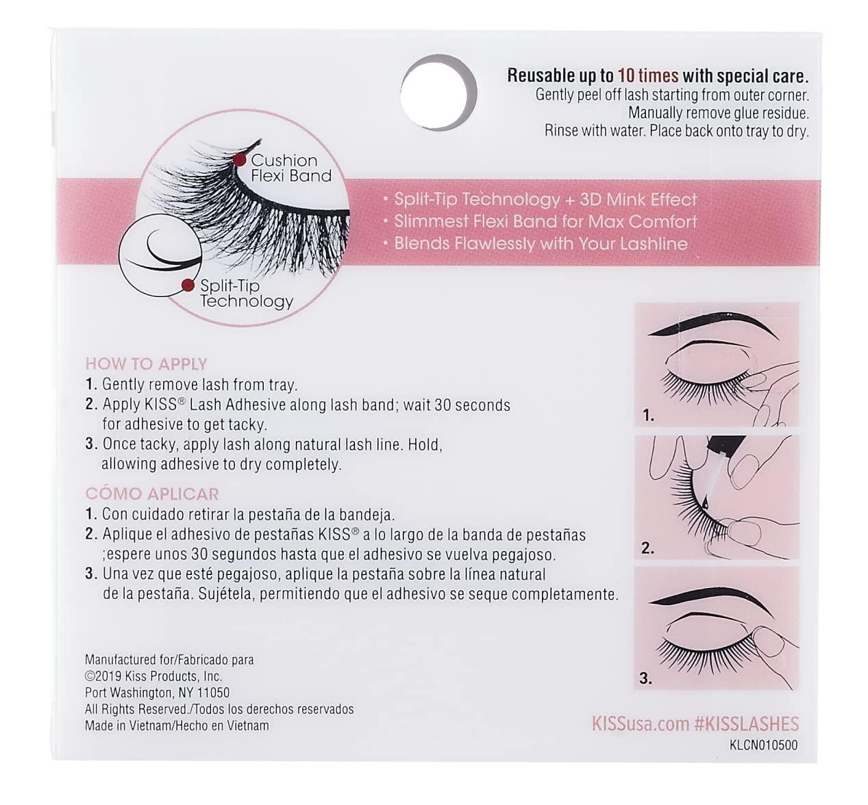 imageKiss Lash Couture Naked Drama Tulle Pack of 6