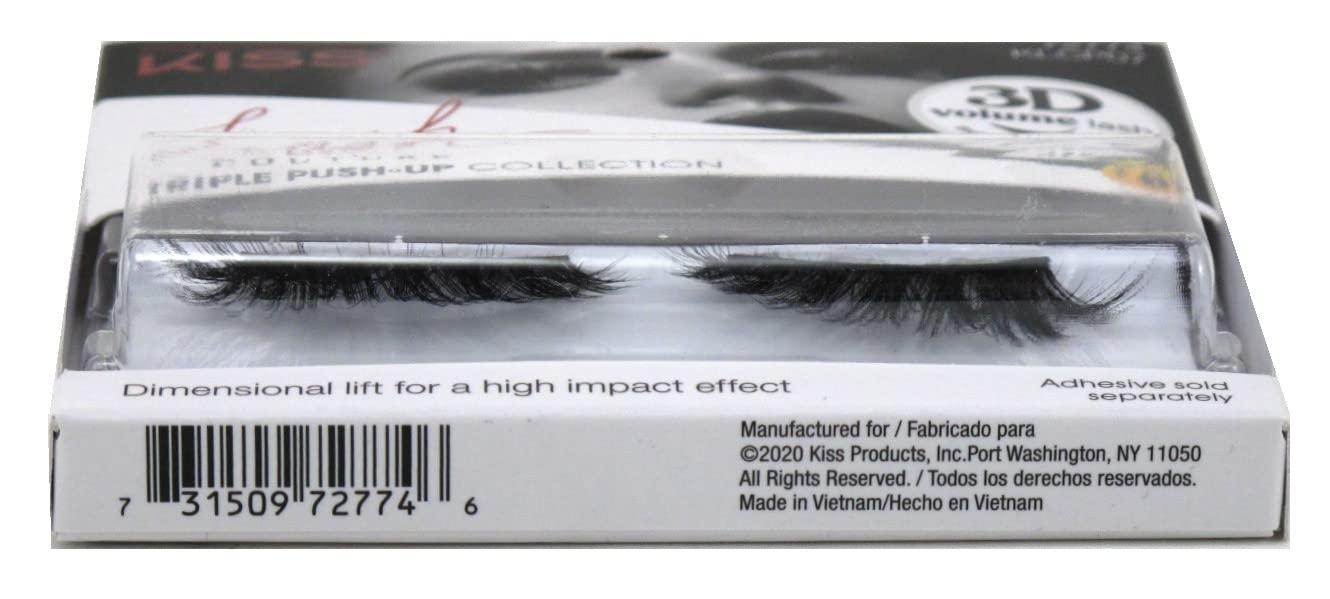imageKiss Lash Couture Triple Push Up Teddy Pack of 6