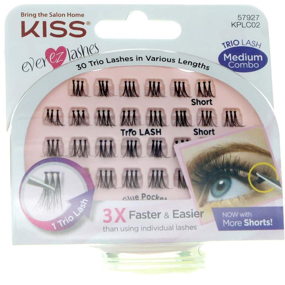 imageKiss EverEz Trio Lashes Medium Combo