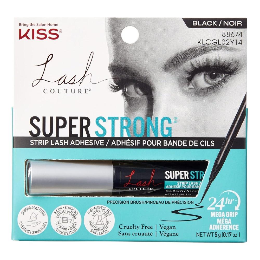 imageKiss Lash Couture Adhesive Strip Lash Black Pack of 6