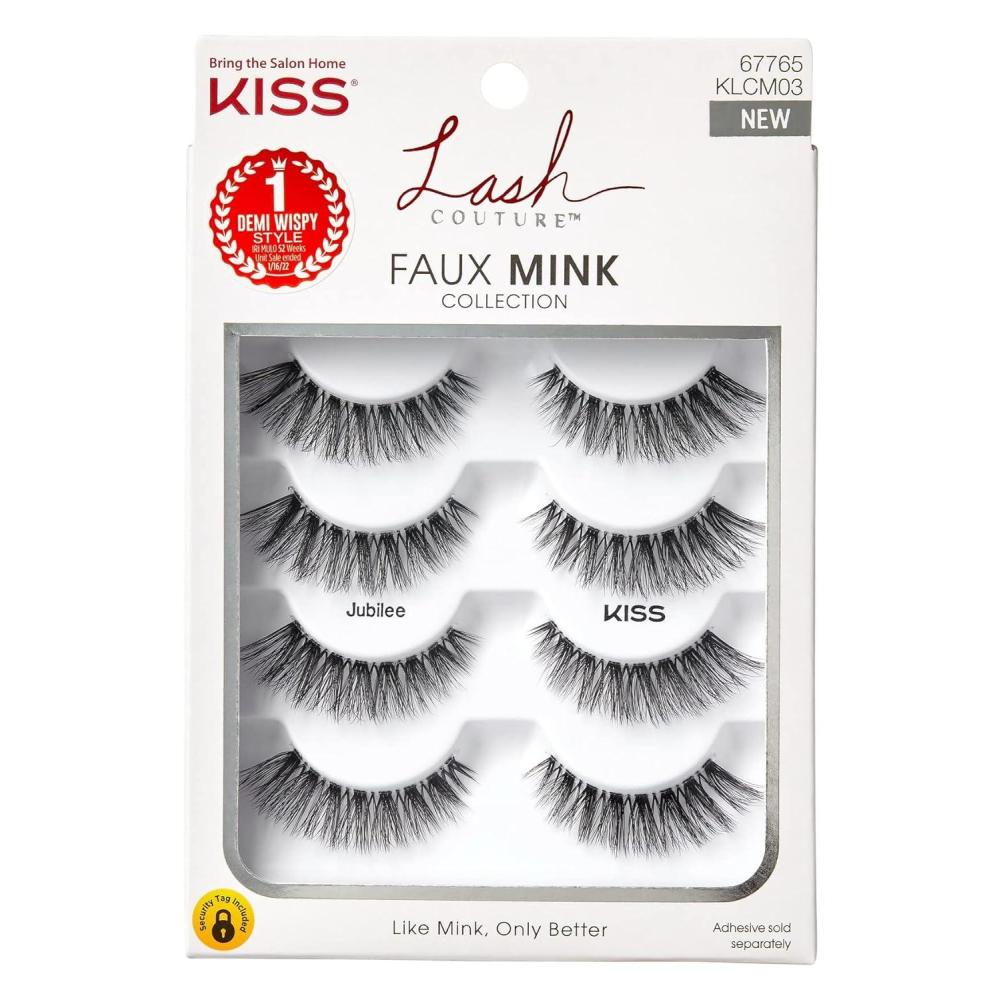 imageKiss Lash Couture Faux Mink Jubilee MultiPack Pack of 3