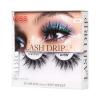 KISS Lash Drip False Eyelashes, Spiky X Boosted Volume, Unique Wet Look Hydrated Effect, Multi-Length Rewearable Fake Eyelashes, Wispy Crisscross Lash Pattern, Style ‘Drenched’, 1 Pair (Pack of 2)(1 pair (Pack of 2))