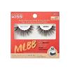 KISS My Lash But Bolder False Eyelashes, Includes 14 mm & 16 mm Pairs, Big Personality & Slim Thicc, Contact Lens Friendly, Reusable Strip Lashes