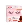 KISS True Volume False Eyelashes, Ritzy’, 14 mm, 100% Natural Hair, Tapered End Technology, Contact Lens Friendly, Easy to Apply, Includes 1 Pair Reusable Strip Lashes (Pack of 3)