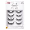Kiss Lash Couture Faux Mink Little Black Dress Multi-Pack (Pack of 3)