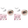 KISS False Eyelashes Sultry, 2 Pairs, Reusable | Lightweight & Comfortable | Tapered End Technology | Cruelty-Free | Contact Lens Friendly(Sult)